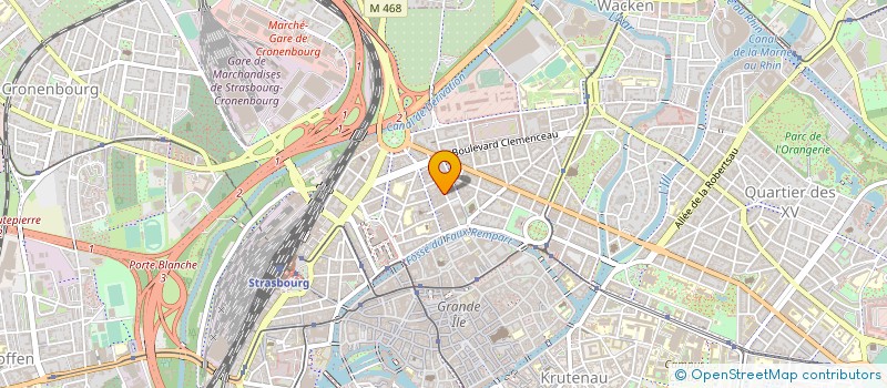 localisation de l'entreprise L ILE AUX LUTINS à STRASBOURG