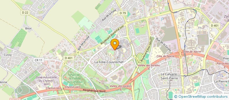 localisation de l'entreprise L ILE AUX NOUNOUS à CAEN