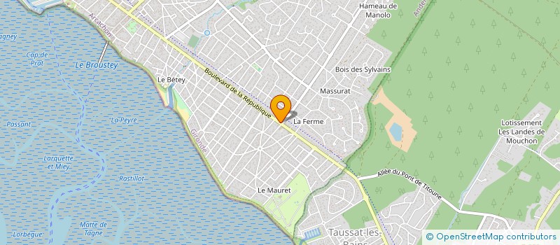 localisation de l'entreprise L'ILE AUX OISEAUX à SAINT-GIRONS