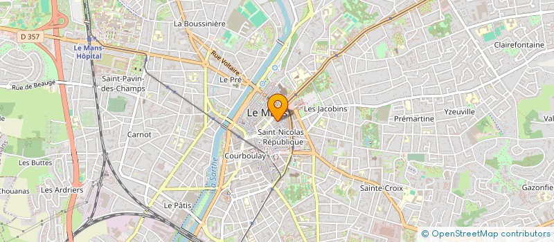 localisation de l'entreprise L'ILE AUX PIANOS  LE MANS