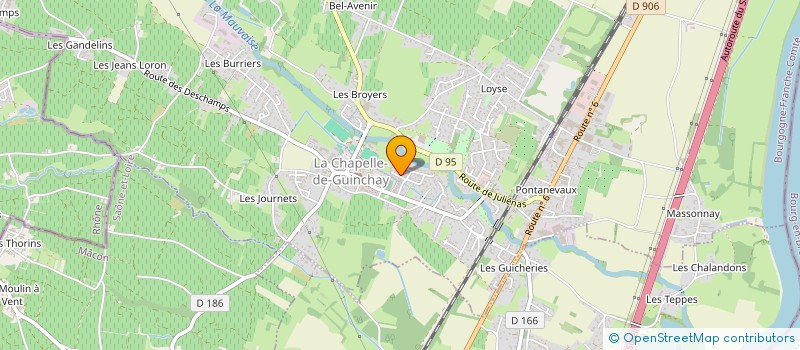localisation de l'entreprise L'ILE AUX PIZZAS à TASSIN-LA-DEMI-LUNE