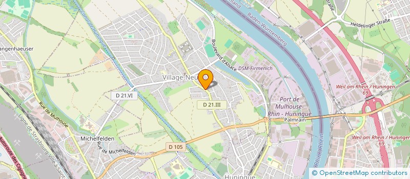 localisation de l'entreprise L'ILE AUX SAVEURS DE HUNINGUE  VILLAGE-NEUF