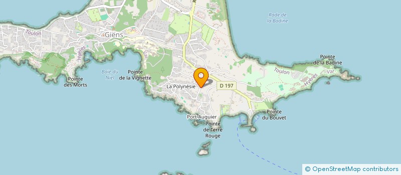 localisation de l'entreprise L ILE AUX TRESORS à HYERES