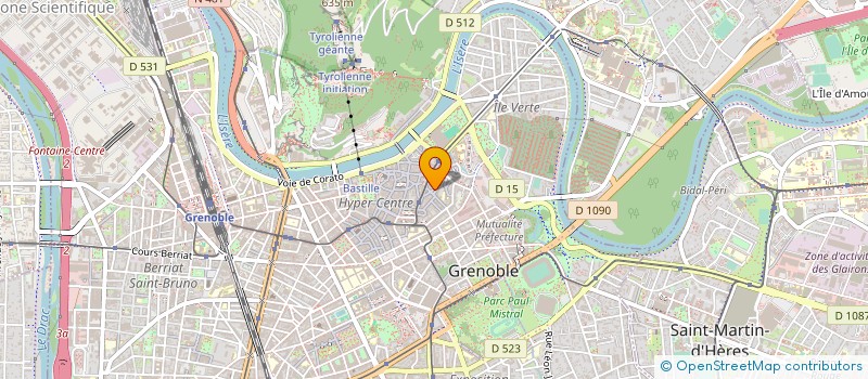 localisation de l'entreprise L ILE AUX TRESORS à GRENOBLE