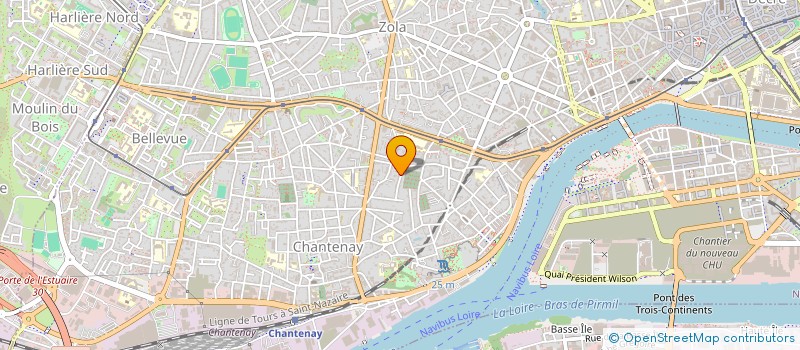 localisation de l'entreprise L'ILE D'EN FACE PLATEFORME CURATORIALE à NANTES