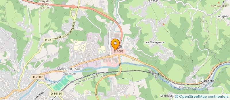 localisation de l'entreprise L'ILE DE BONHEUR  MALEMORT