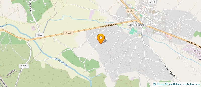 localisation de l'entreprise L'ILE DE JMCA à SAINT-CANNAT