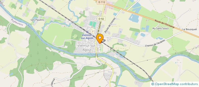 localisation de l'entreprise L ILE DE JOUVENCE  VIELMUR-SUR-AGOUT