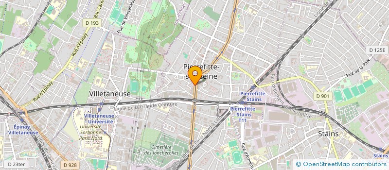 localisation de l'entreprise L ILE DE LA PASSION à PIERREFITTE-SUR-SEINE