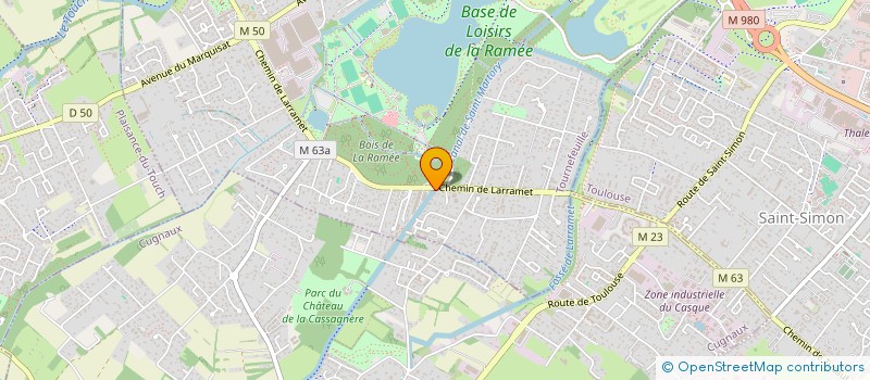 localisation de l'entreprise L'ILE DE LOUISE à TOURNEFEUILLE
