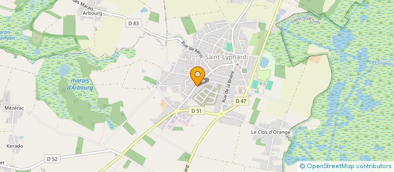 localisation de l'entreprise L ILE DU GRAND ARBRE à SAINT-LYPHARD