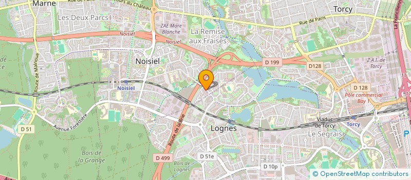 localisation de l'entreprise L'ILE DU PRINCE EDOUARD  NOISIEL