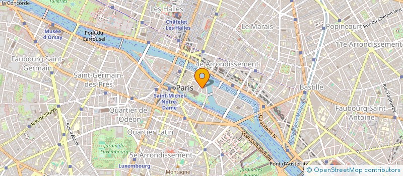 localisation de l'entreprise L'ILE EN VILLE à PARIS