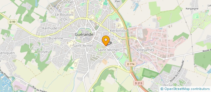 localisation de l'entreprise L'ILE GOUERE  GUERANDE