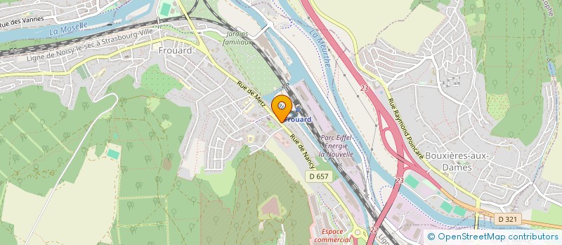 localisation de l'entreprise L'ILE NOIRE  FROUARD