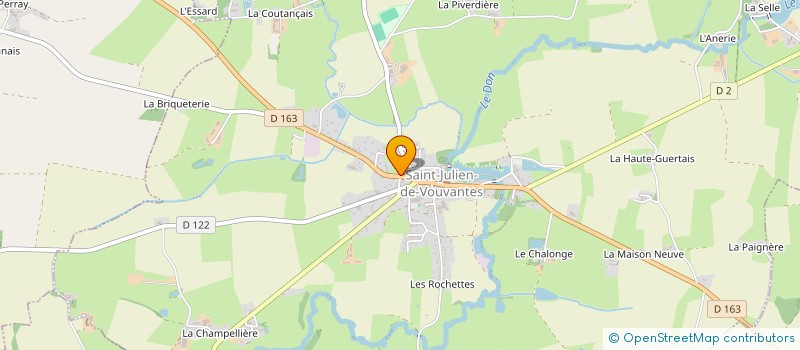 localisation de l'entreprise L'ILE O ENFANTS à SAINT-JULIEN-DE-VOUVANTES