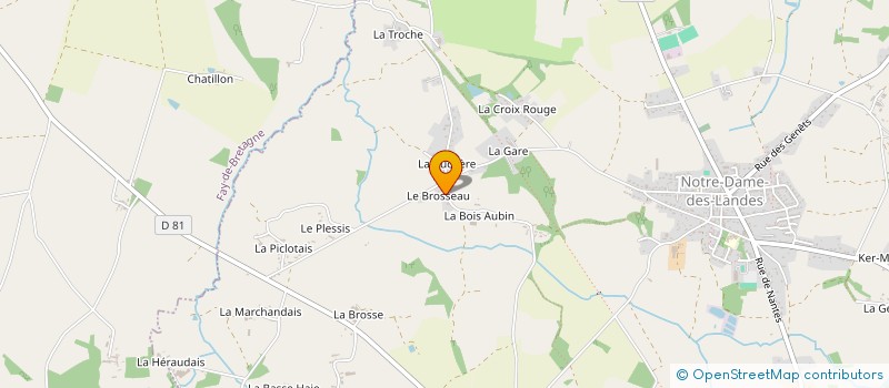 localisation de l'entreprise L'ILE O MAMOURS  NOTRE-DAME-DES-LANDES