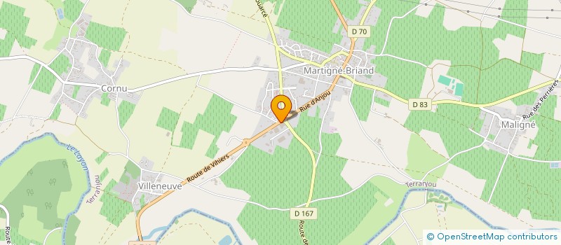 localisation de l'entreprise L'ILE O SAVEURS  TERRANJOU