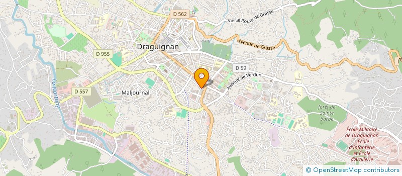 localisation de l'entreprise L ILE OZ ENFANTS à DRAGUIGNAN