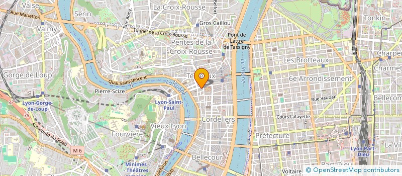 localisation de l'entreprise L'ILE ROUGE à LYON