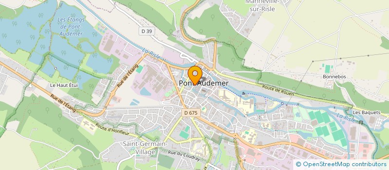 localisation de l'entreprise L'ILE SAINT SAMSON à PONT-AUDEMER