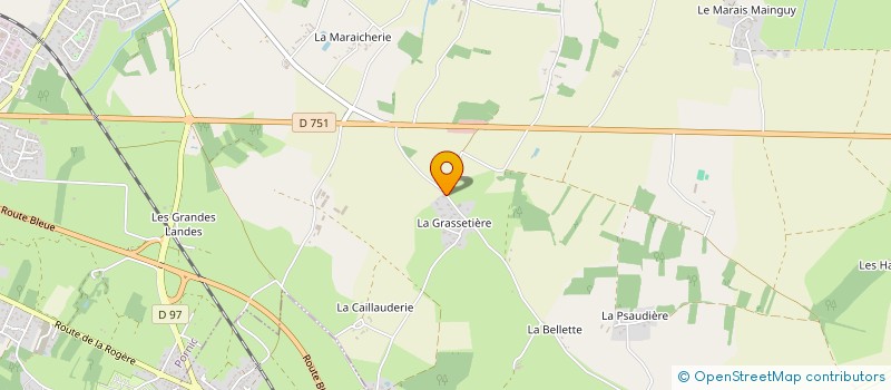 localisation de l'entreprise L'ILE VERTE  PORNIC