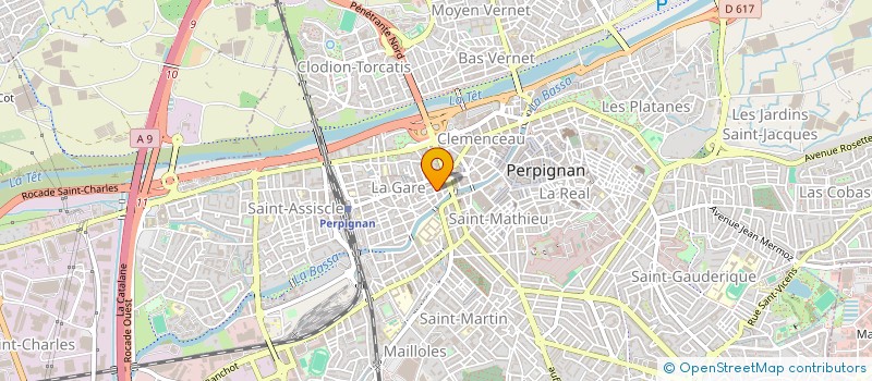 localisation de l'entreprise L'ILE VERTE à PERPIGNAN