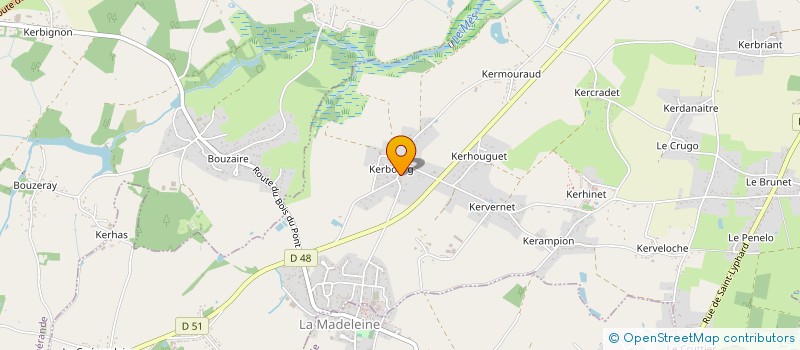 localisation de l'entreprise L'ILE VIERGE  SAINT-LYPHARD