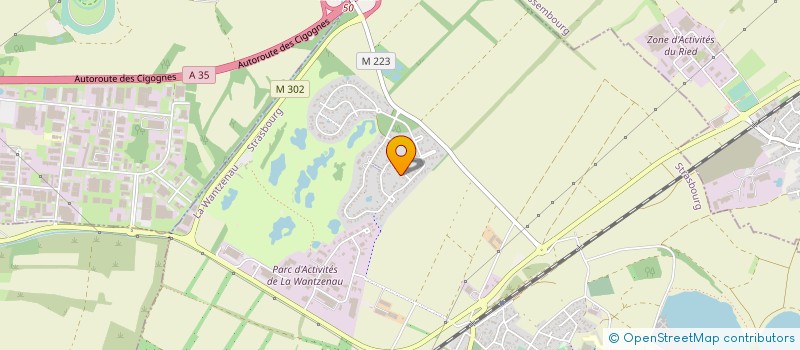 localisation de l'entreprise L'ILL A LA COUR D'ANTAN  LA WANTZENAU