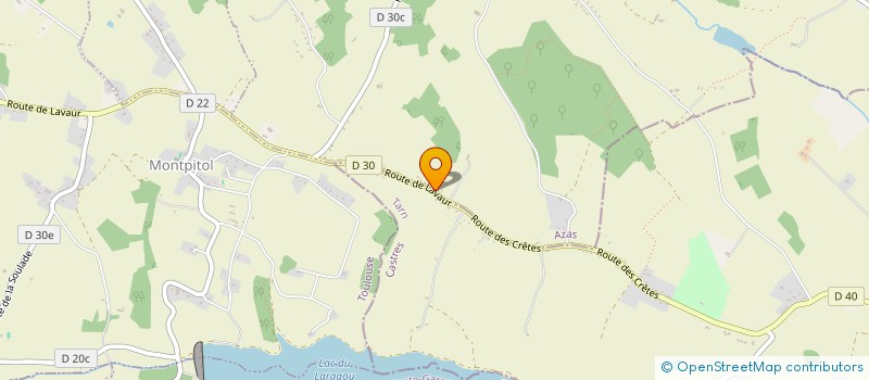 localisation de l'entreprise L'ILLUSION  AZAS