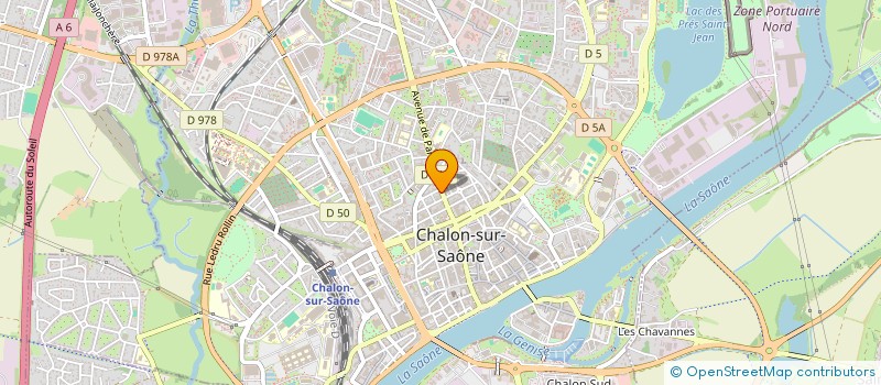 localisation de l'entreprise L'ILLUSION GOURMANDE  CHALON-SUR-SAONE