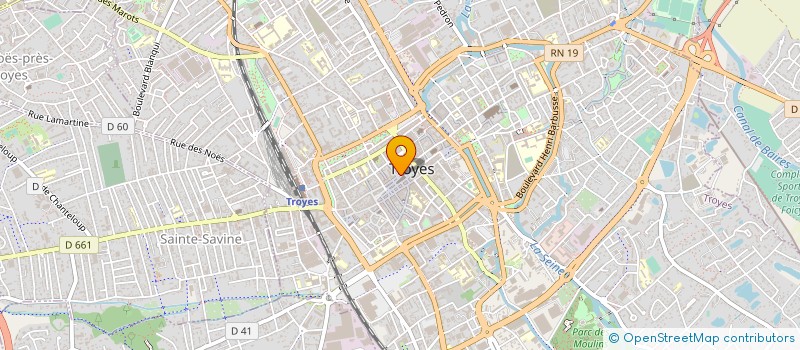 localisation de l'entreprise L'ILLUSTRE  TROYES