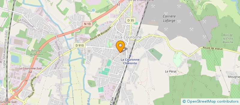 localisation de l'entreprise L'ILLUSTRE THEATRE à LA COURONNE