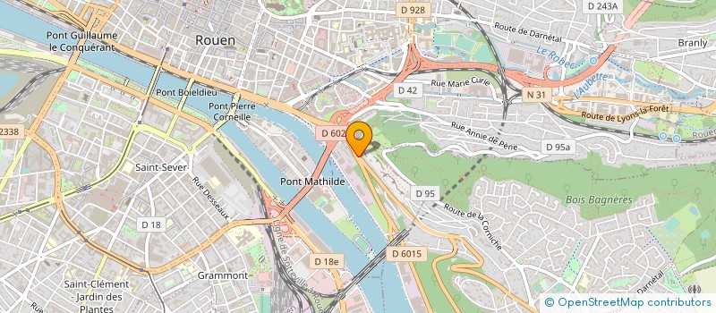 localisation de l'entreprise L'ILLUZION76 à ROUEN