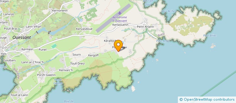 localisation de l'entreprise L'ILOPHONE à OUESSANT