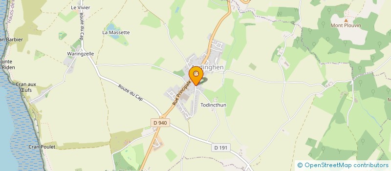 localisation de l'entreprise L'ILOT  AUDINGHEN