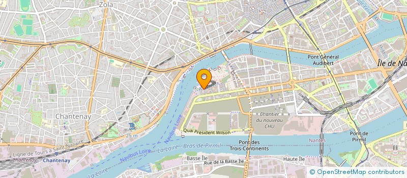 localisation de l'entreprise L'ILOT BOTTE à NANTES