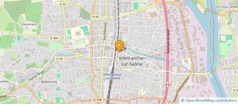 localisation de l'entreprise L'ILOT CALIN à VILLEFRANCHE-SUR-SAONE