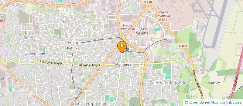 localisation de l'entreprise L'ILOT CALINOUX à TOURS
