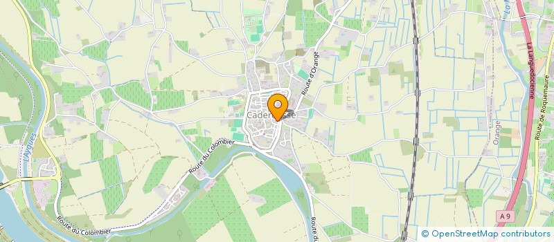 localisation de l'entreprise L ILOT DECOR  CADEROUSSE