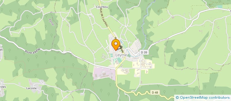 localisation de l'entreprise L'ILOT DES SAVEURS  LEYME