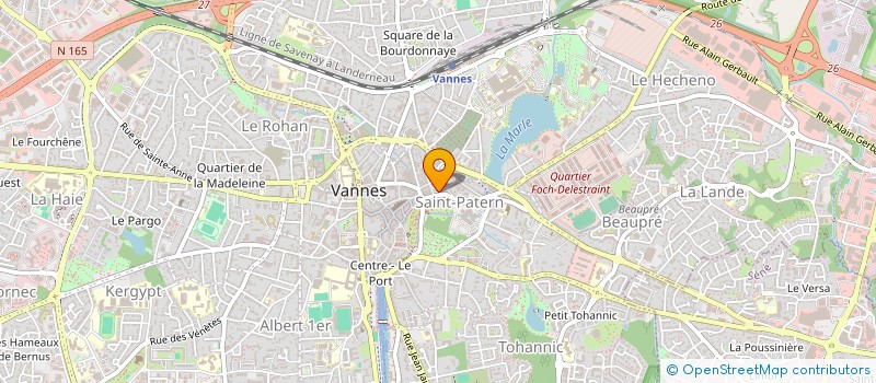 localisation de l'entreprise L'ILOT GALETTE à VANNES