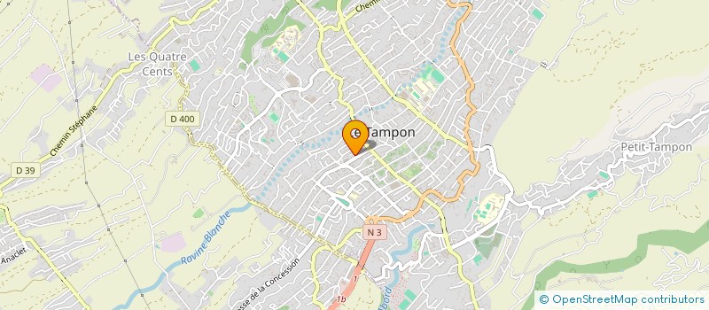 localisation de l'entreprise L'ILOT HYPNOTIQUE  LE TAMPON