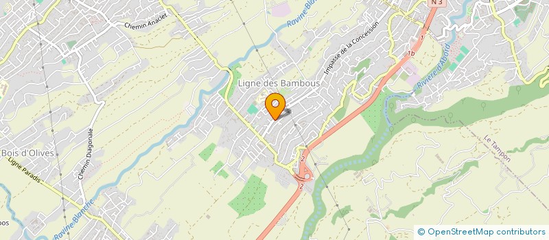 localisation de l'entreprise L'ILOT REVEUR à SAINT-PIERRE