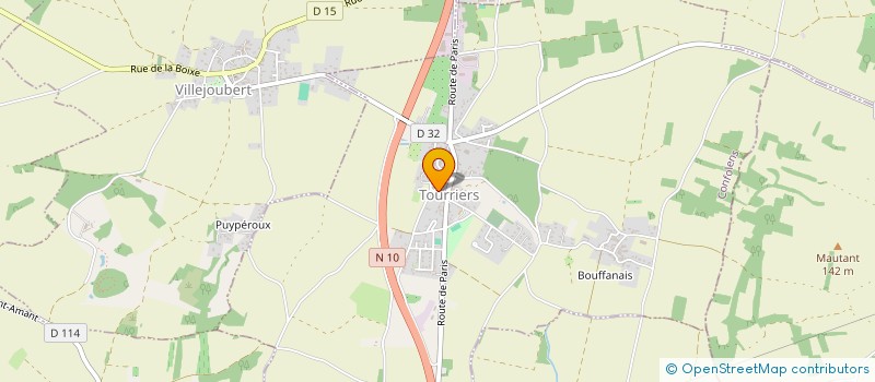 localisation de l'entreprise L'ILOT RIGOLO  TOURRIERS