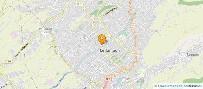 localisation de l'entreprise L'ILOT SURGELE à LE TAMPON