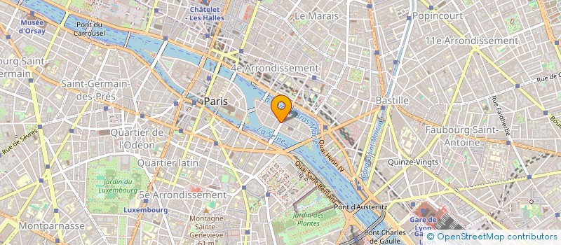 localisation de l'entreprise L'ILOT VACHE  PARIS