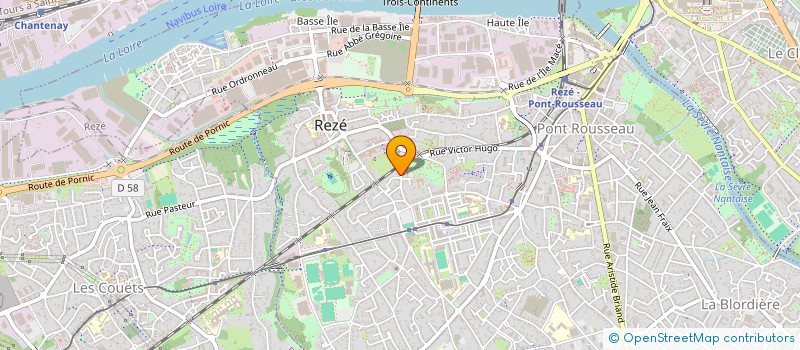 localisation de l'entreprise L'IMAGE A UN SENS à REZE