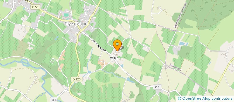 localisation de l'entreprise L'IMAGE ACTUELLE  TERRANJOU