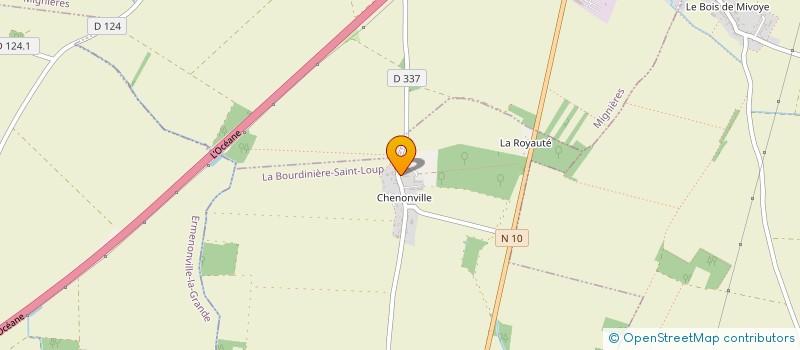 localisation de l'entreprise L'IMAGE DANS L'HEURE à LA BOURDINIERE-SAINT-LOUP